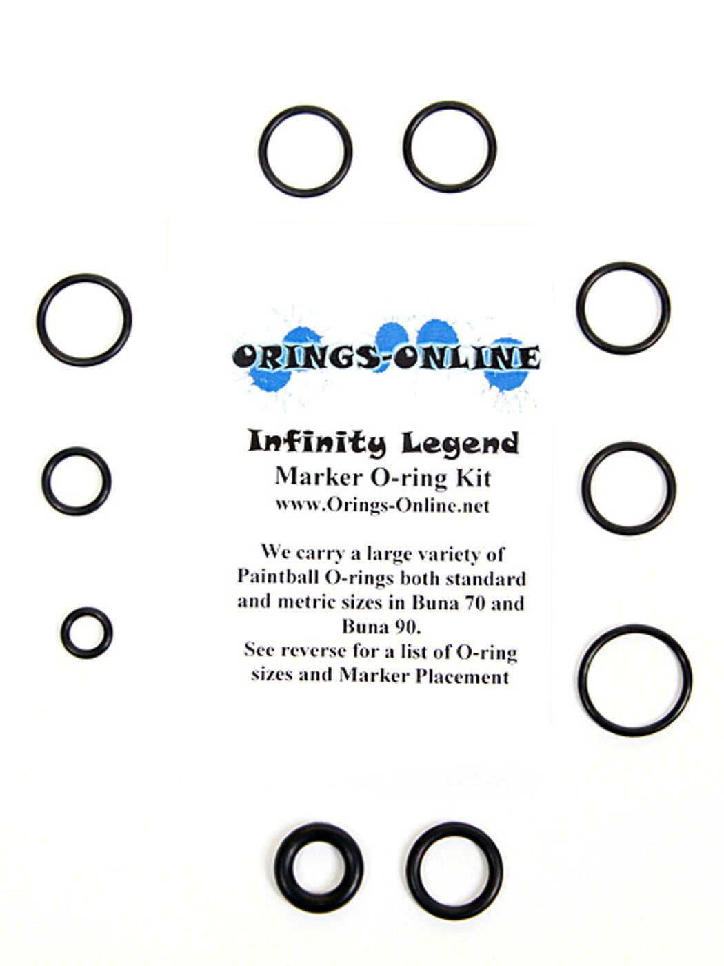 Infinity Legend Marker O-ring Kit